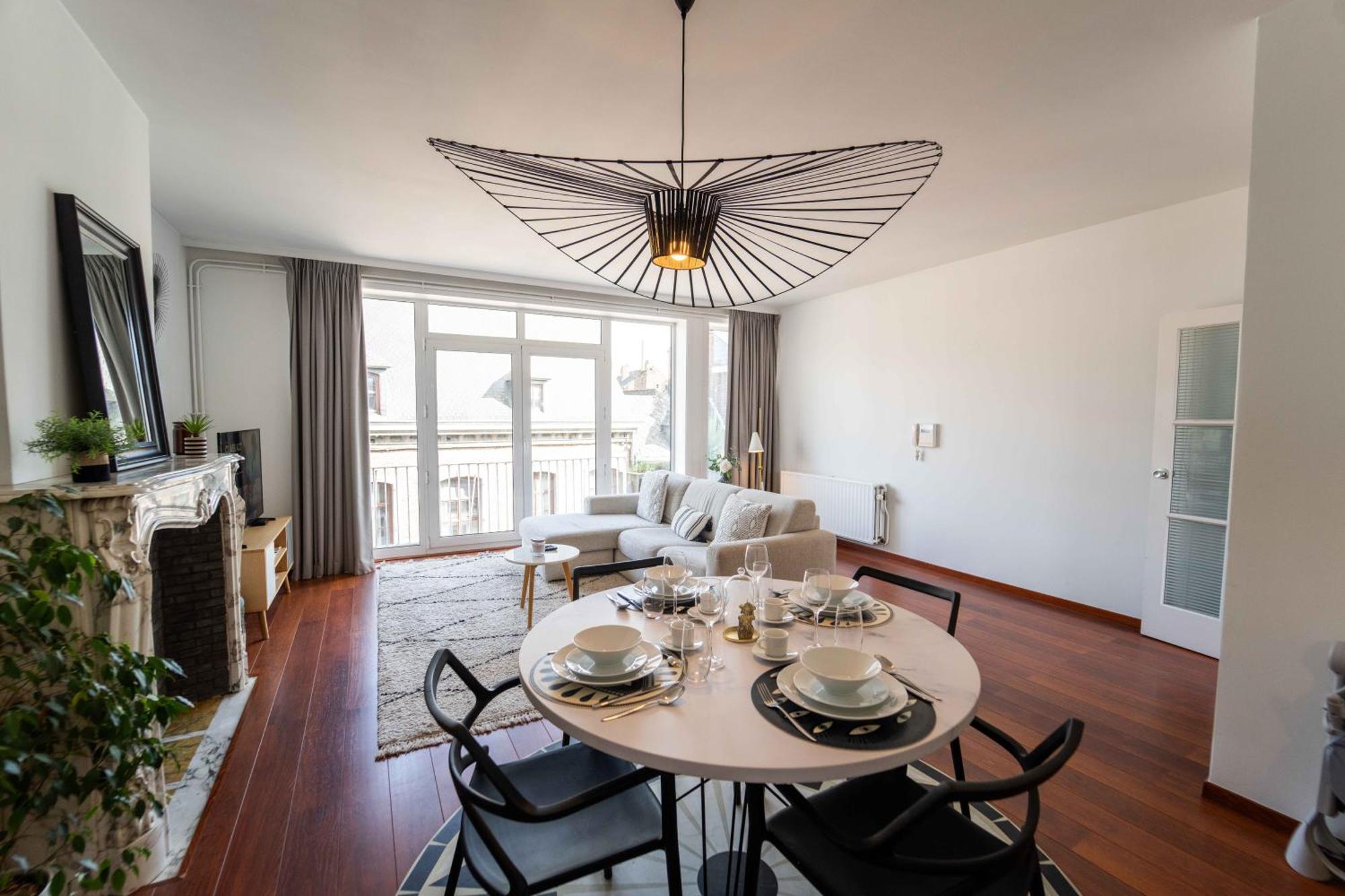 Luxury Apart' Mons City Center With Terrace Daire Dış mekan fotoğraf