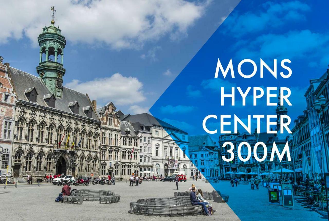 Luxury Apart' Mons City Center With Terrace Daire Dış mekan fotoğraf